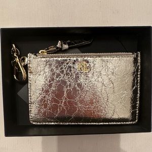 Ralph Lauren Gold Card Case/Wallet (exclusive)